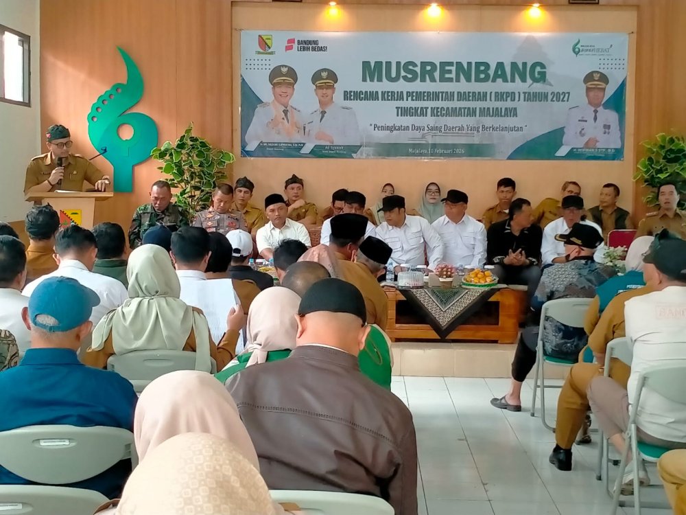 Musrenbang RKPD 2027 Majalaya, Kadisperdagin Soroti Nilai Ekspor Kabupaten Bandung Capai Rp21 Triliun