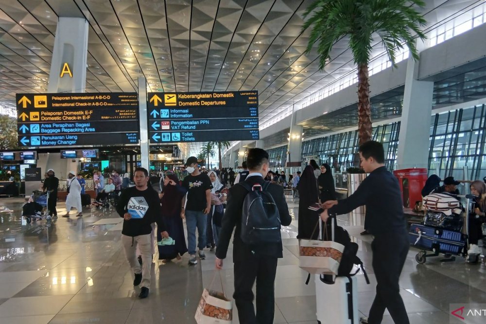H-3 Lebaran, Pergerakan Penumpang di Bandara Soetta Tembus 184 Ribu