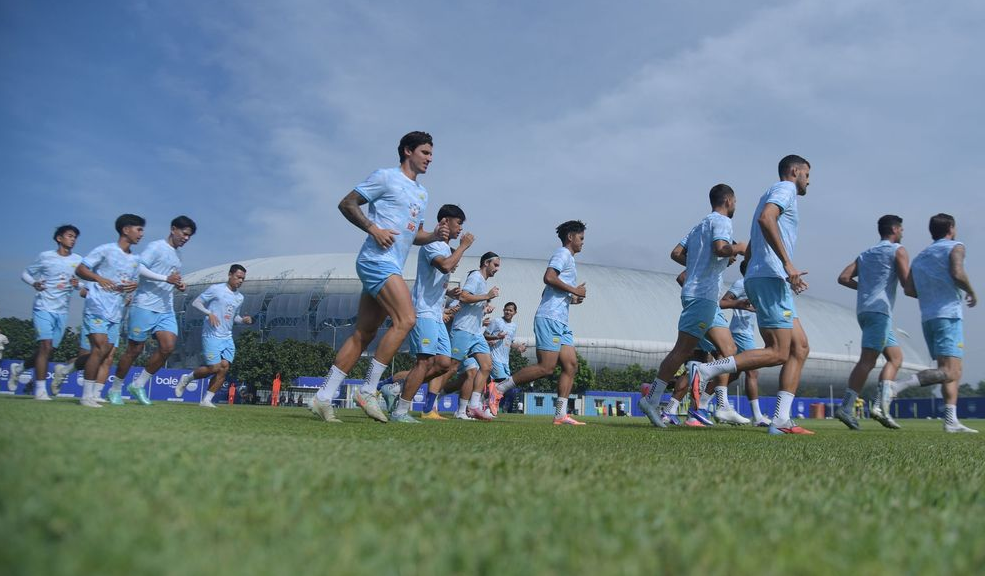Persib Kembali Fokus Latihan Setelah Libur