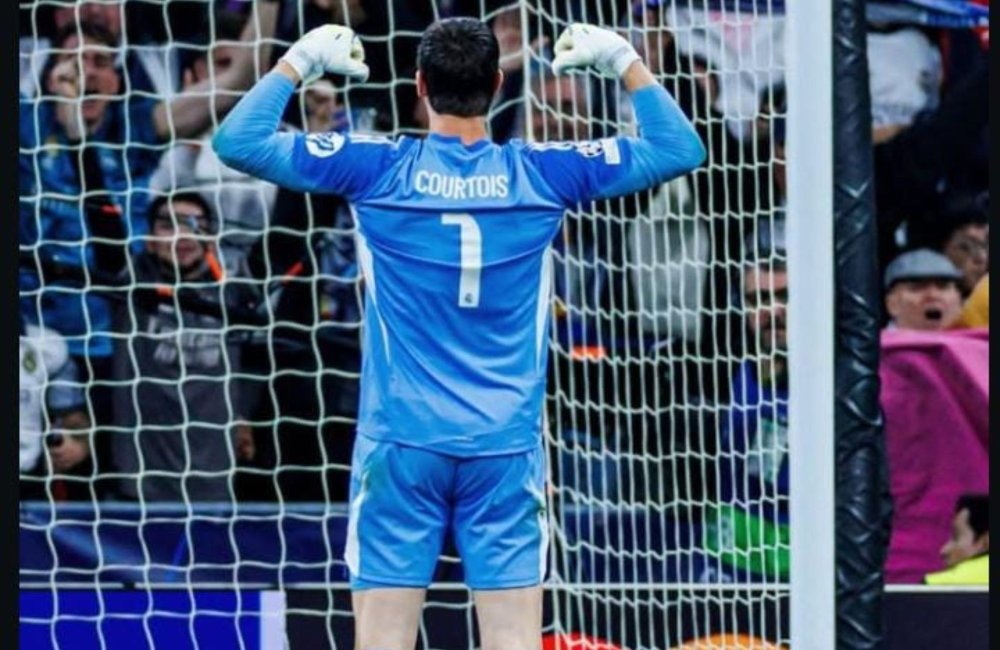 Assist Courtois Bawa Real Madrid Unggul atas Man City, Sekaligus Pecahkan Rekor Liga Champions