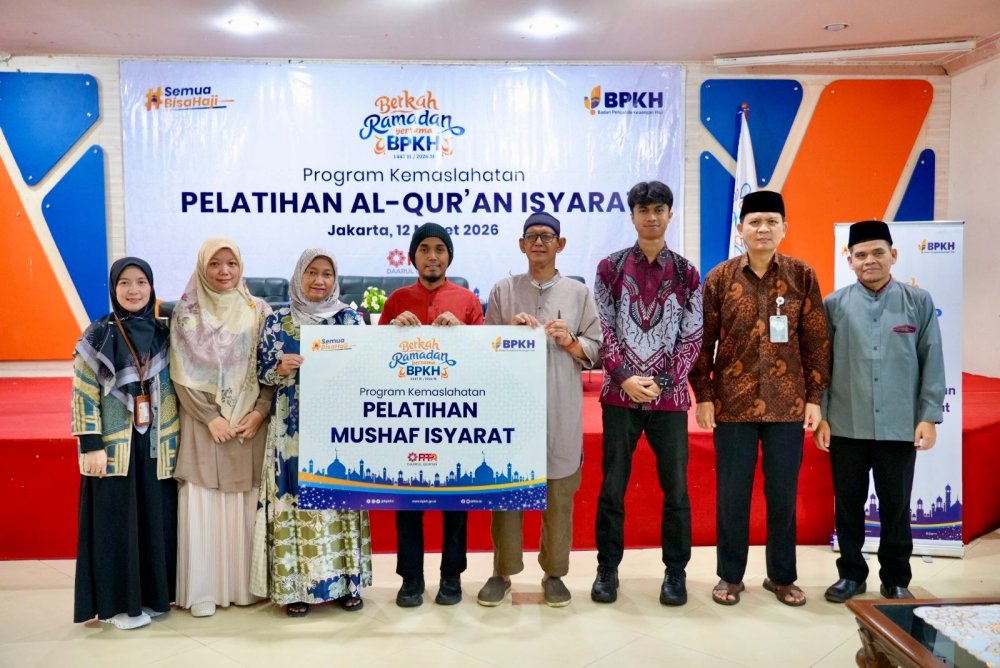 BPKH dan Laznas PPPA Daarul Qur’an Gelar ToT Al-Qur’an Isyarat dan Iqro’ Braille di Bandung