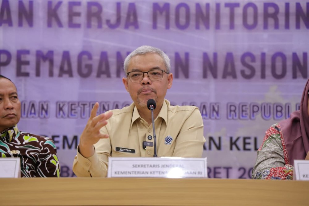 Sekjen Kemnaker Tinjau Program MagangHub di Lapas Sukamiskin Bandung