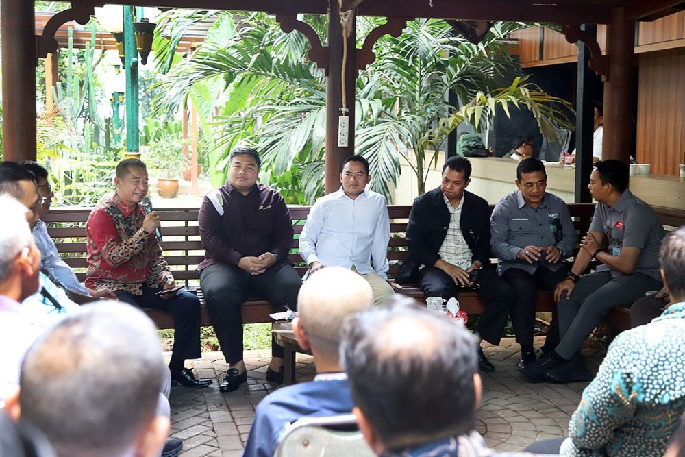 Halal Bihalal DPR dan Wartawan, Gerindra Minta Media Jaga Sinergi dan Kritik Konstruktif