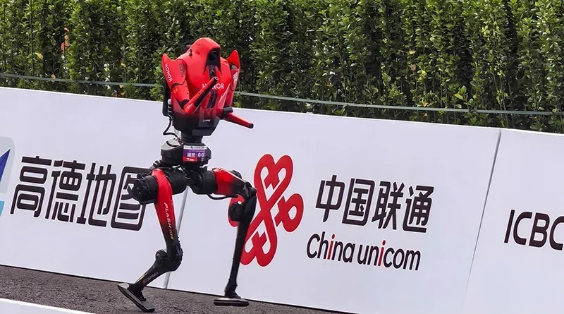 Robot Ikut Lari, Internet Ngebut! Marathon China Masuk Era 5G-A