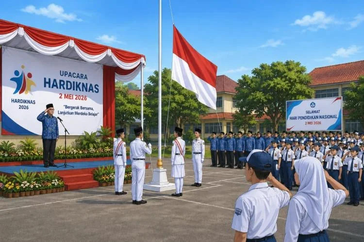 Pedoman Hardiknas 2026 Tema Logo Susunan