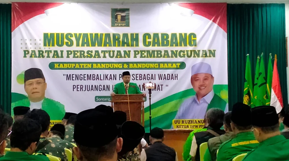 Muscab, Uu Ruzhanul Ulum Ajak Kader Bangkitkan Kejayaan PPP