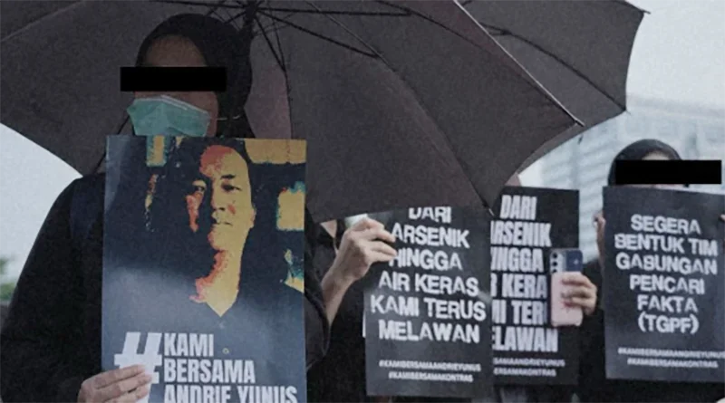Aksi Kamisan 902 Desak TGPF Usut Kasus Andrie Yunus