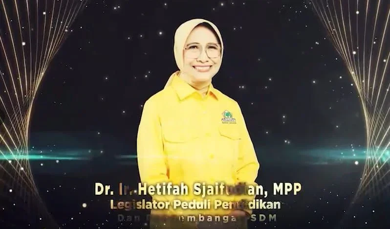 Hetifah Sjaifudian Raih Penghargaan Legislator Peduli Pendidikan dan SDM