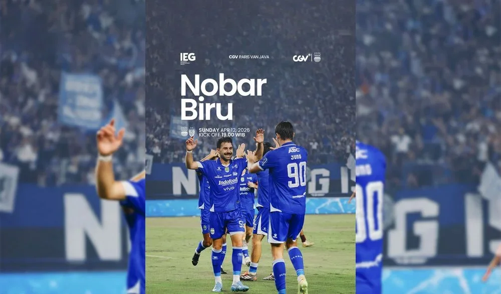 Ini Lokasi Nobar Biru Persib vs Bali United