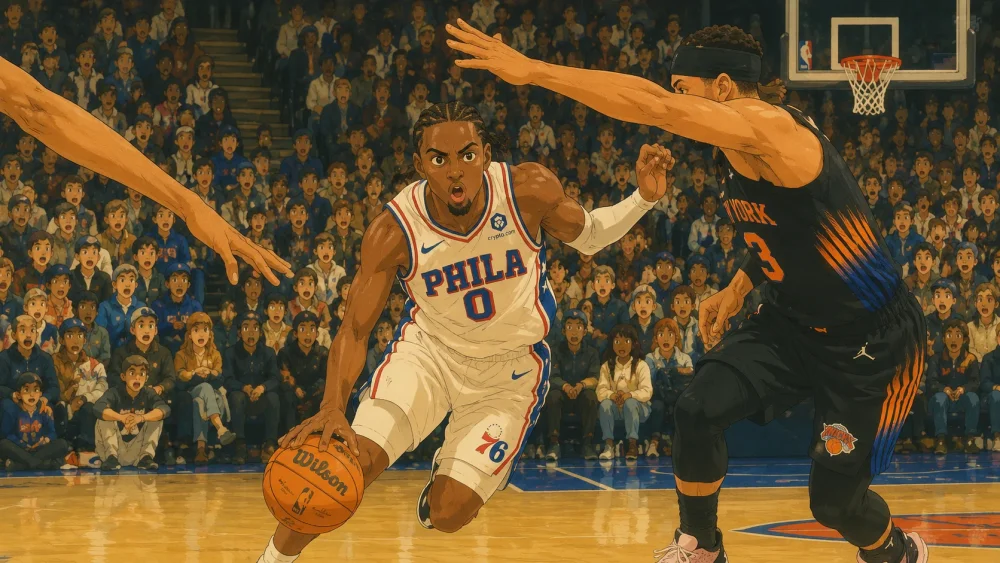 Knicks Menang 108-102, Namun Sixers Beri Sinyal Kebangkitan di Game 2