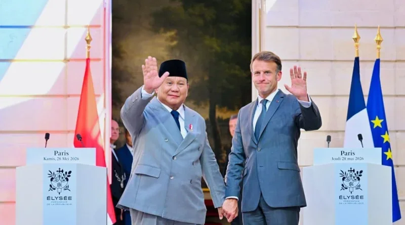 Prabowo dan Macron Perkuat Kerja Sama IEU CEPA di Paris