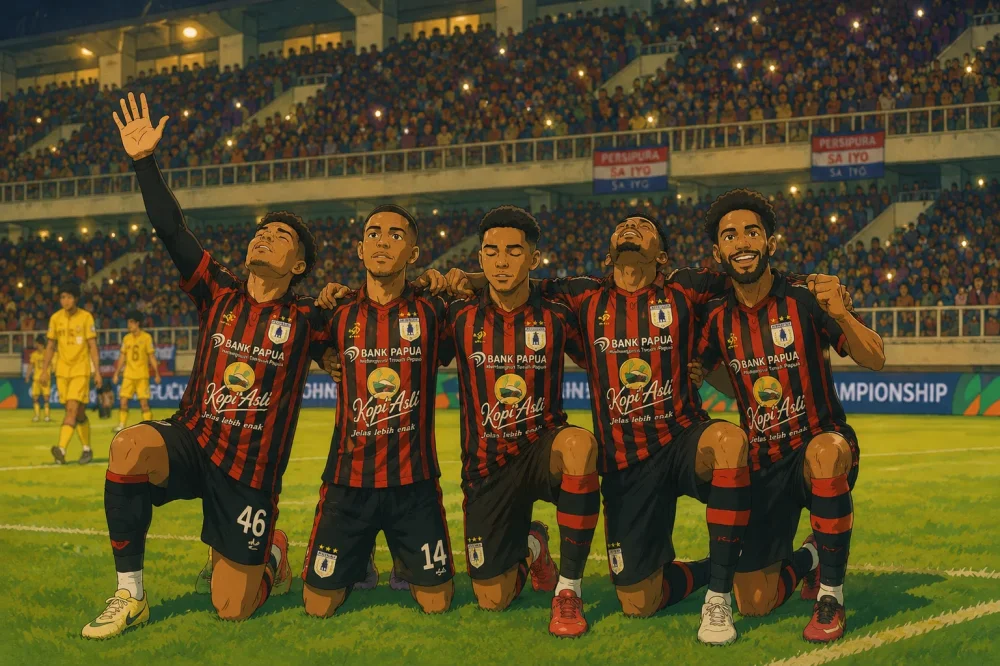 Pengamanan Persipura vs Adhyaksa Diperketat di Papua