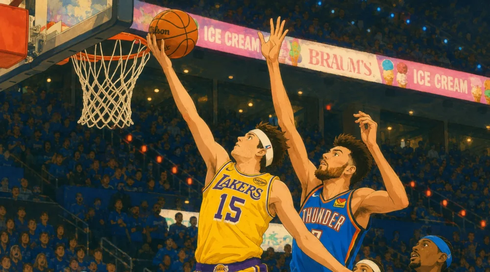 Thunder Kuasai Game Kedua, Lakers Kehilangan Ritme