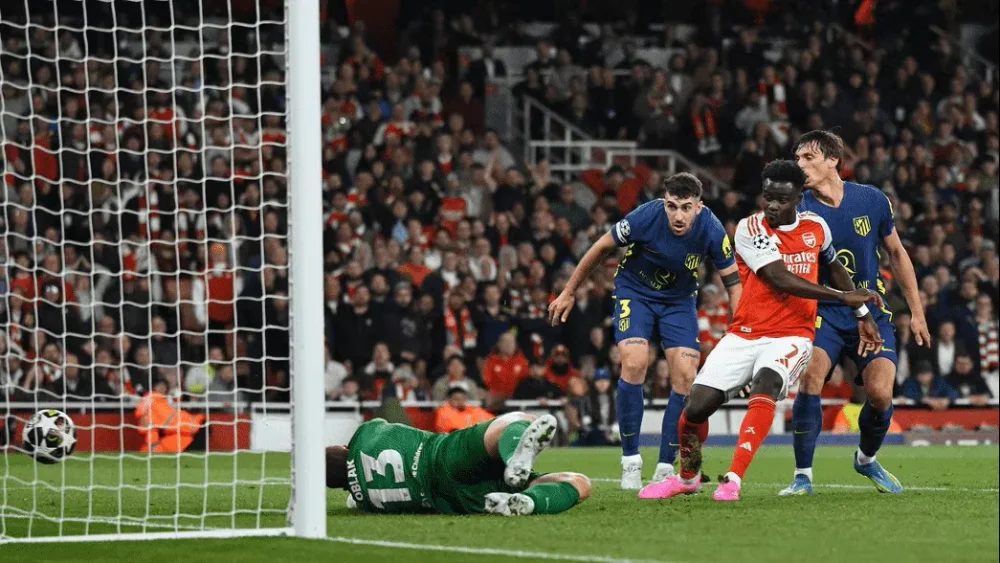 Arsenal Kalahkan Atletico 1-0, Melaju ke Final Liga Champions Setelah 19 Tahun