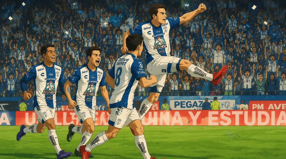 Pachuca Raih Keunggulan 1-0 atas Pumas di Semifinal