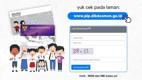 PIP 2026 di Bawah Kemendikdasmen, Cara Cek dan Nominal Bantuan