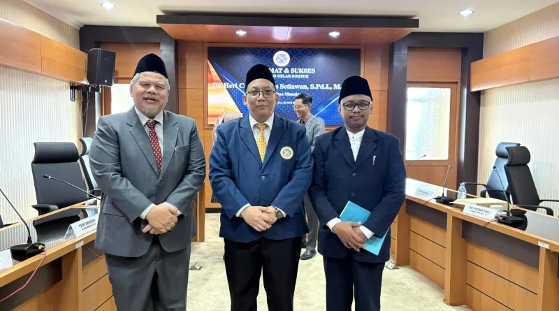 Gus Rangga: Disertasi Gus Heri Jadi Jawaban Regenerasi Kepemimpinan Pesantren