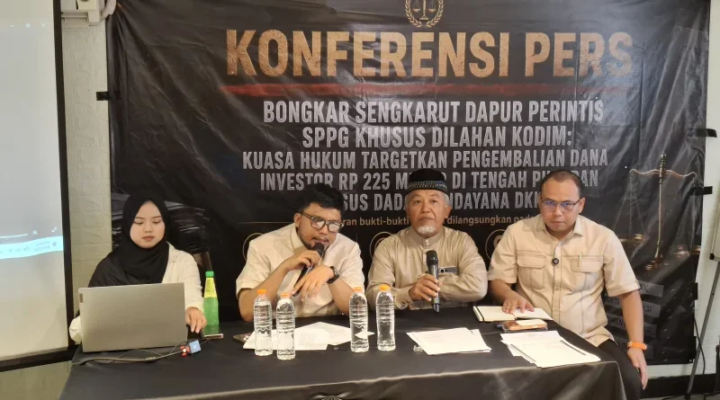 Pengusaha Sukabumi Tagih BGN Soal Take Over Dapur MBG Rp 218 Miliar