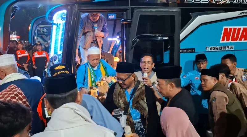 61 Jemaah Haji Asal Kabupaten Sukabumi Pulang