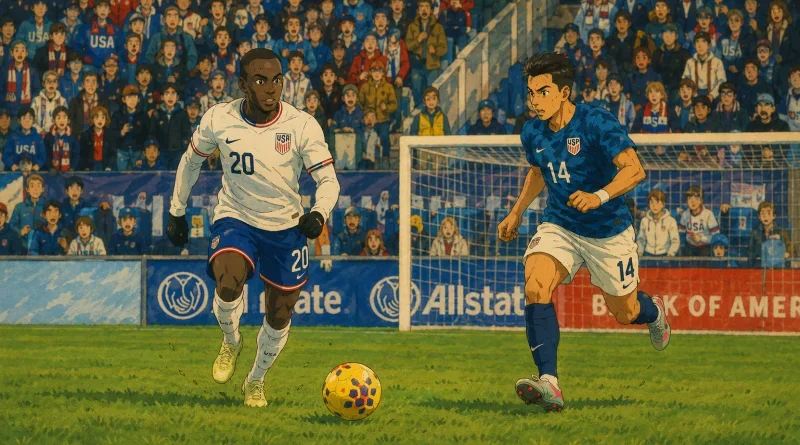 Amerika Serikat Unggul 3-0 atas Paraguay pada Babak Pertama