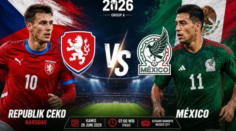 Susunan Pemain Meksiko vs Republik Ceko di Piala Dunia 2026