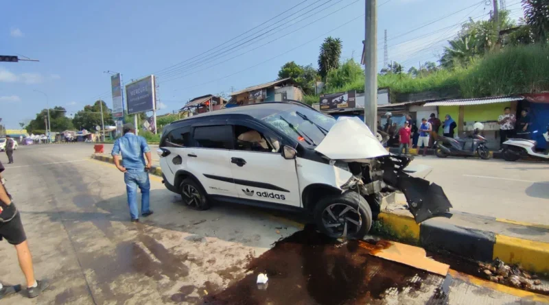 Pedagang Tahu Jadi Korban Kecelakaan di Persimpangan Exit Tol Parungkuda