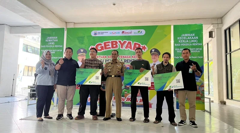 5.448 Buruh Tani Cimahi Kini Terlindungi BPJS Ketenagakerjaan Lewat DBHCHT