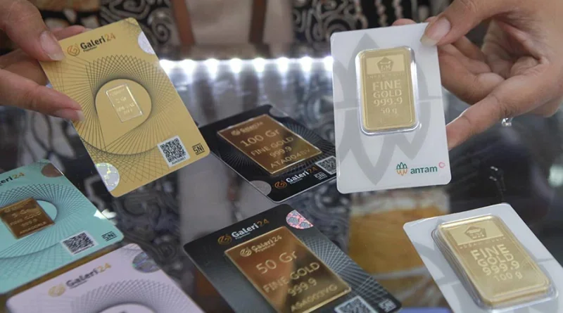 Harga Emas Antam, UBS, Galeri24 Hari Ini