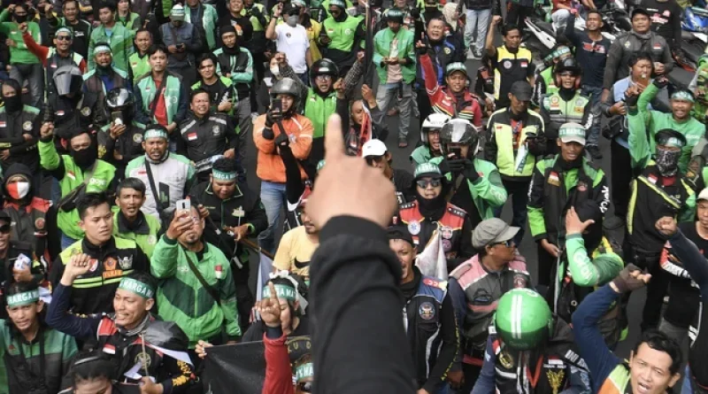 Demo Ojol Digelar Siang Ini, Hindari Ruas Jalan Ini