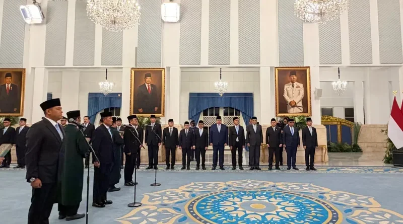 Prabowo Lantik Donny Ermawan sebagai Gubernur Universitas Republik Indonesia
