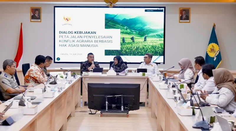 Kementerian ATR/BPN Siap Perkuat Regulasi Penyelesaian Konflik Agraria Berbasis HAM