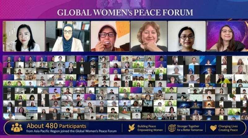 IWPG Bahas Peran Perempuan Wujudkan Perdamaian Berkelanjutan di Asia-Pasifik