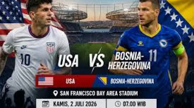 Amerika Serikat Tekuk Bosnia 2-0, Lolos ke 16 Besar