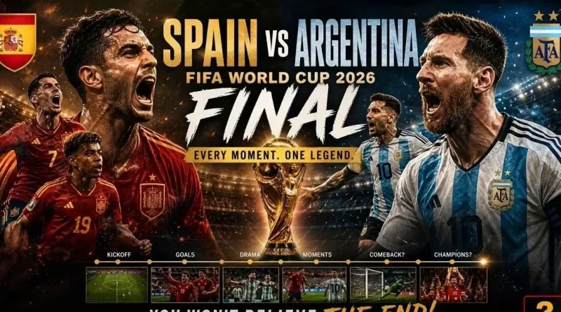 Spanyol vs Argentina, Finalissima Tertunda Kini Tersaji di Final Piala Dunia