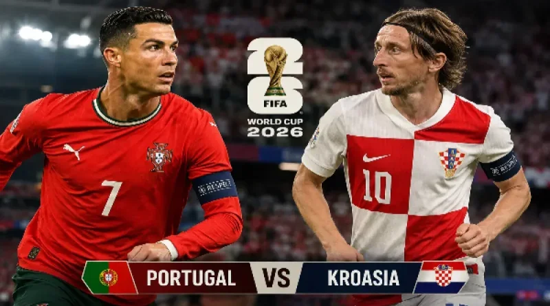 Prediksi Portugal vs Kroasia: Duel Ronaldo dan Modric