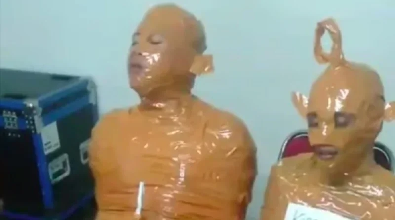 Fakta Dibalik Video Viral ‘Maling’ Dilakban Jadi Teletubbies