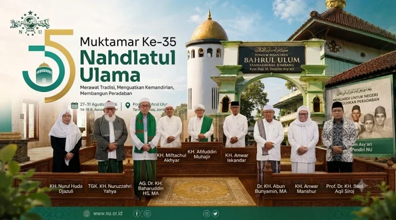 Muktamar NU Tetapkan 9 Anggota AHWA, KH Nurul Huda Jazuli Raih Suara Tertinggi