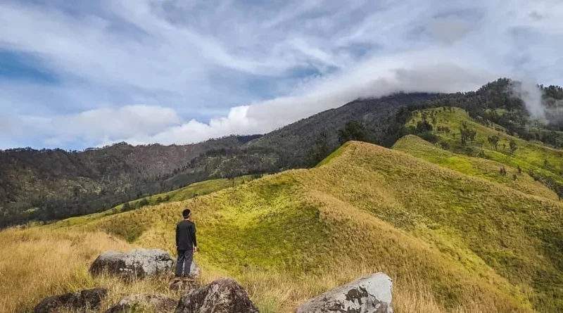 Pendakian Gunung Lincing Malang Ditutup akibat Kebakaran Hutan