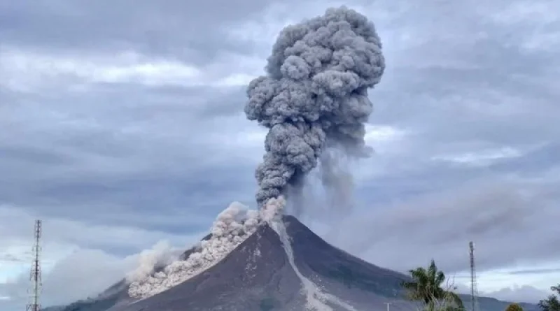 Gunung Sinabung Erupsi, Status Waspada Level II