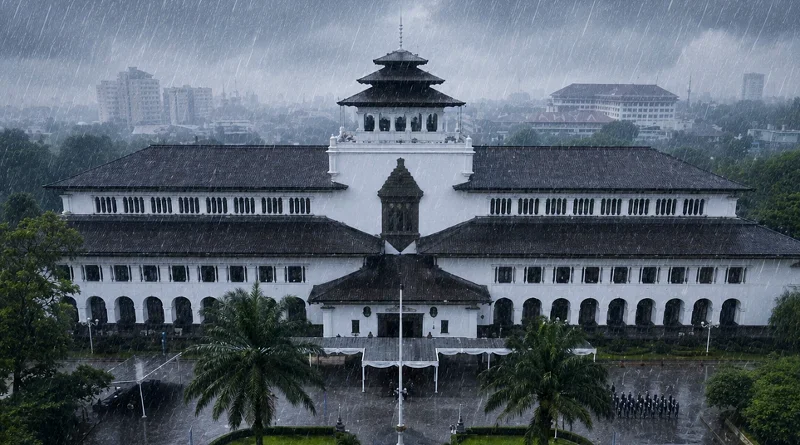 BMKG: Bandung Diguyur Hujan Sore Ini, Suhu 17–32 Derajat Celsius