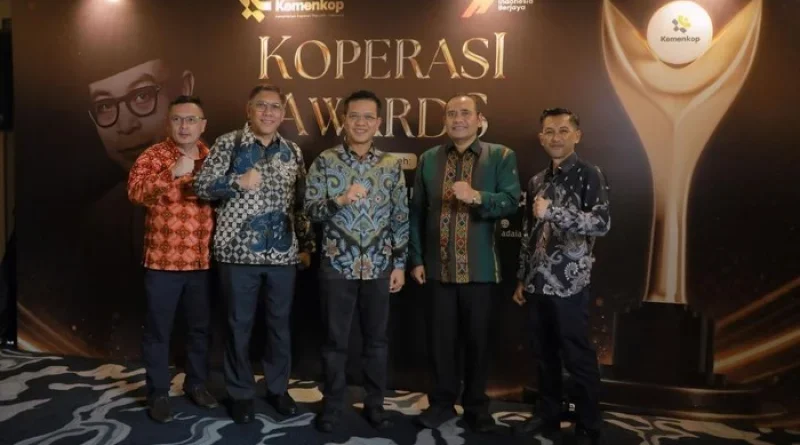 Dadang Supriatna Raih Koperasi Awards 2026 dari Kemenkop