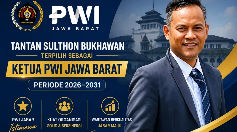 Tantan Sulthon Nahkodai PWI Jabar