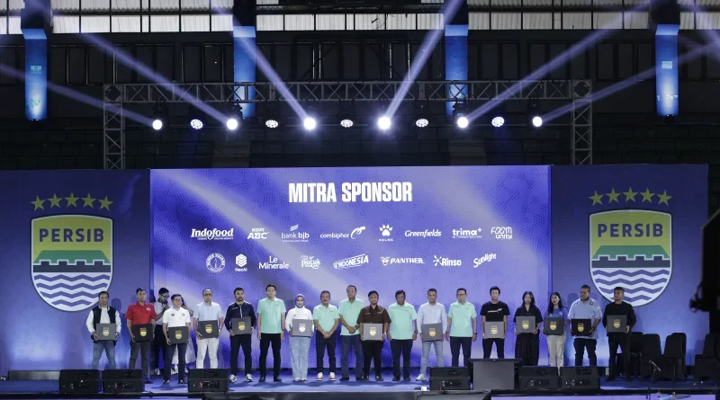 Persib Umumkan 16 Mitra Sponsor Musim 2026/2027