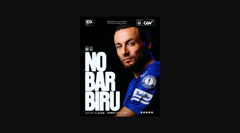 Nobar Biru Persib vs PSM Hadir di Tiga Kota