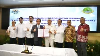 KDM Tandatangani Kesepakatan Bersama tentang Penanganan Sampah Menjadi Energi Listrik