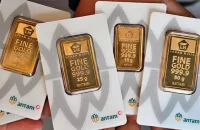 Harga Emas Antam Hari Ini Rp2,839 Juta per Gram