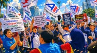 Buruh Indomaret Protes Penghapusan Upah Lembur Hari Libur
