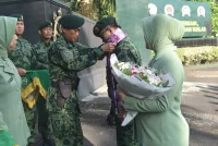 Tradisi Penerimaan Kasbrig Baru Warnai Semangat Kebersamaan Brigif 9 Kostrad