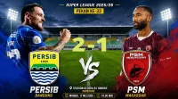 Persib Menang Dramatis di Parepare!