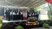 Suasana Haru Iringi Lepas Pisah SMPN 9 Jember
